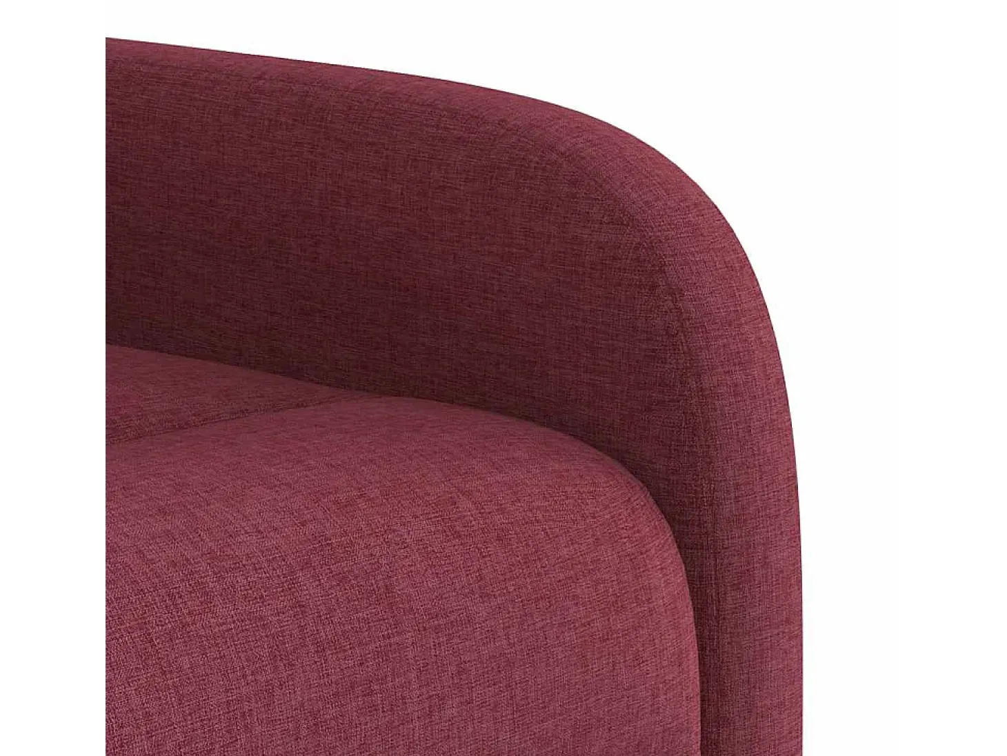 Poltrona Reclinável | Poltrona Confortável Relax tecido vermelho tinto SHL863509