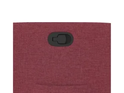 Poltrona Reclinável | Poltrona Confortável Relax tecido vermelho tinto SHL863509