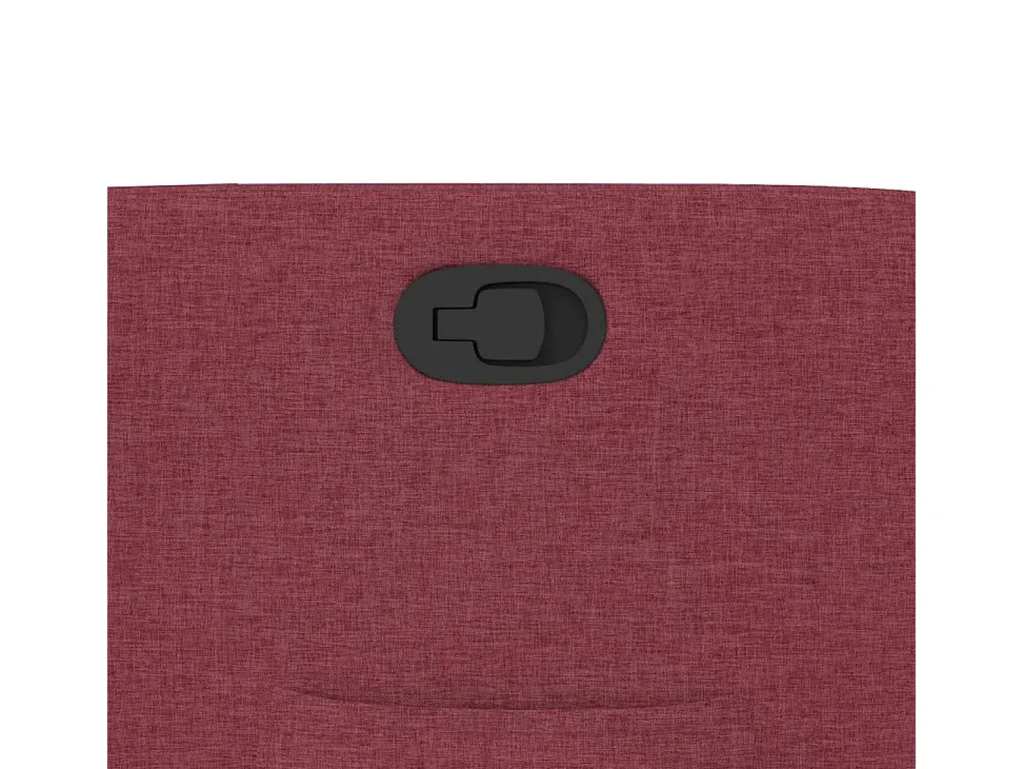 Poltrona Reclinável | Poltrona Confortável Relax tecido vermelho tinto SHL863509
