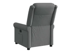 Poltrona Reclinável | Poltrona Confortável Relax tecido cinzento-escuro SHL222925