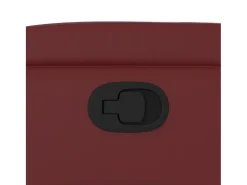 Poltrona reclinável couro artificial vermelho tinto SHL730695