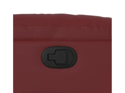Poltrona reclinável couro artificial vermelho tinto SHL200368