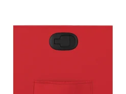 Poltrona reclinável couro artificial vermelho SHL456522