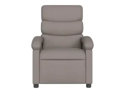 Poltrona reclinável massagens elétrica | Poltrona Confortável tecido cinza-acastanhado SHL7114
