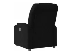Poltrona reclinável tecido preto PT550218
