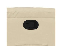 Poltrona reclinável tecido cor creme