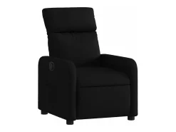 Poltrona reclinável tecido preto