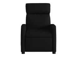 Poltrona reclinável tecido preto