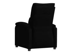 Poltrona reclinável tecido preto