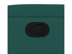 Poltrona reclinável tecido verde-escuro