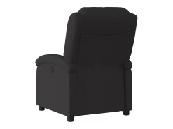 Poltrona reclinável tecido preto