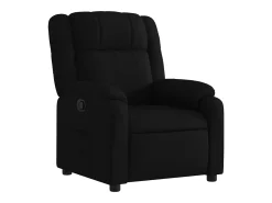 Poltrona reclinável tecido preto