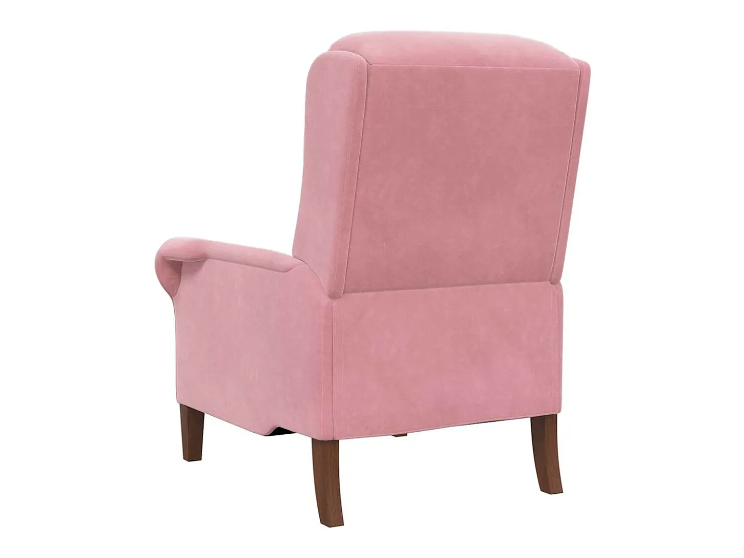 poltrona Rosa 76 x 94 x 102 cm Veludo