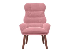 poltrona Rosa 69 x 74 x 93 cm Veludo