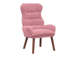 poltrona Rosa 69 x 74 x 93 cm Veludo