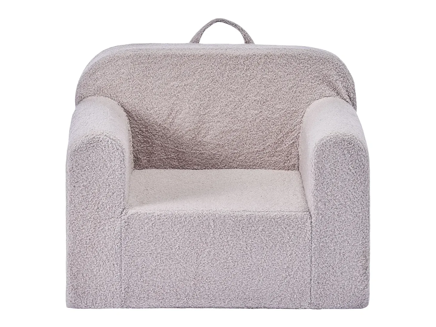 Poltrona SucceBuy para Crianças Confortável, Cadeira Infantil de Espuma com Apoios de Braço e Alça, Sofá para Crianças Removível, em Esponja 28D e Pelúcia