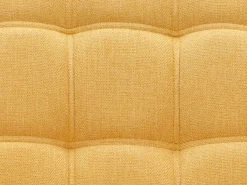 Poltrona tecido amarelo mostarda estilo escandinavo CASERTA