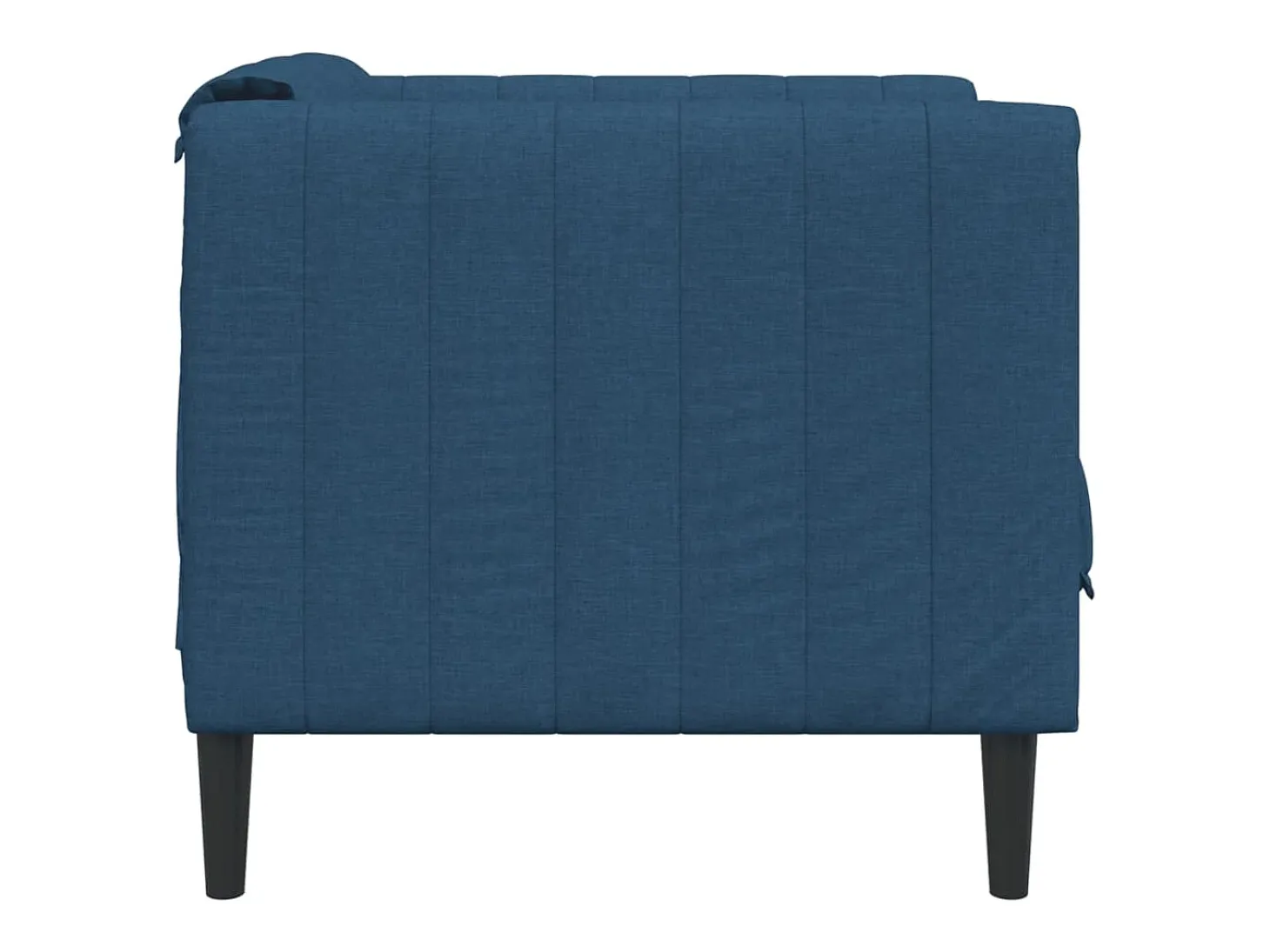 Poltrona tecido azul