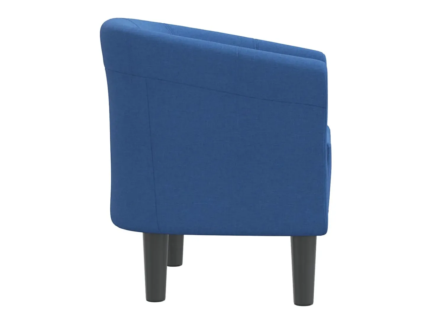 Poltrona tecido azul