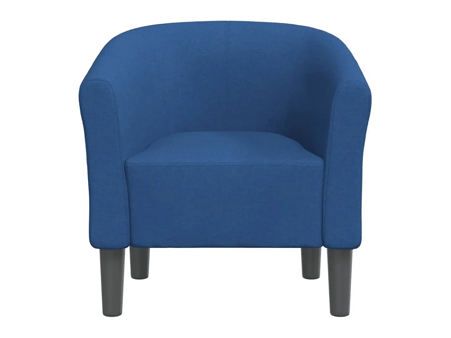 Poltrona tecido azul PT935478