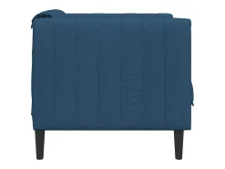 Poltrona tecido azul PT429145