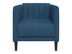 Poltrona tecido azul PT429145