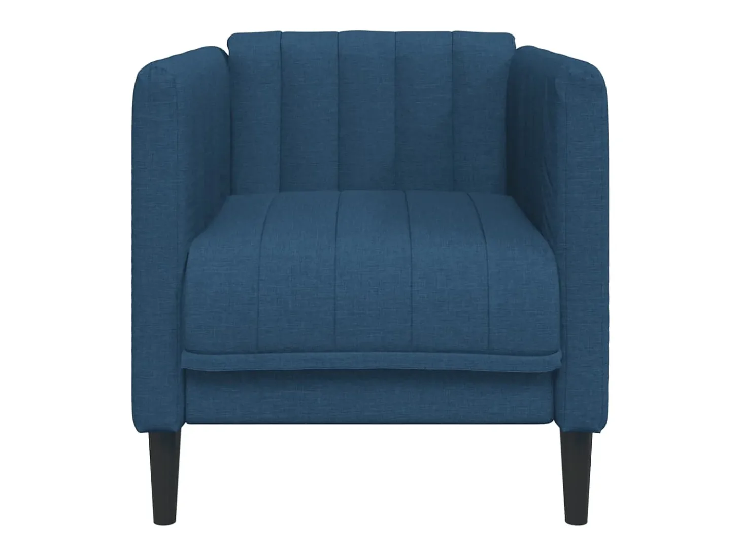 Poltrona tecido azul PT429145