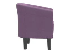 Poltrona tecido roxo PT137317