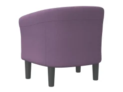 Poltrona tecido roxo PT137317