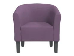 Poltrona tecido roxo PT137317