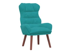 poltrona Turquesa 69 x 74 x 93 cm Veludo