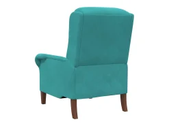 poltrona Turquesa 76 x 94 x 102 cm Veludo