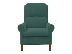poltrona Verde-escuro 76 x 94 x 102 cm Veludo