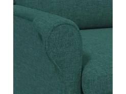 poltrona Verde-escuro 76x94x102 cm tecido SHL149685