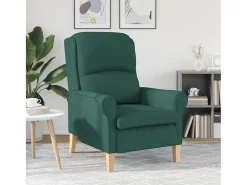 poltrona Verde-escuro 76x94x102 cm tecido SHL149685