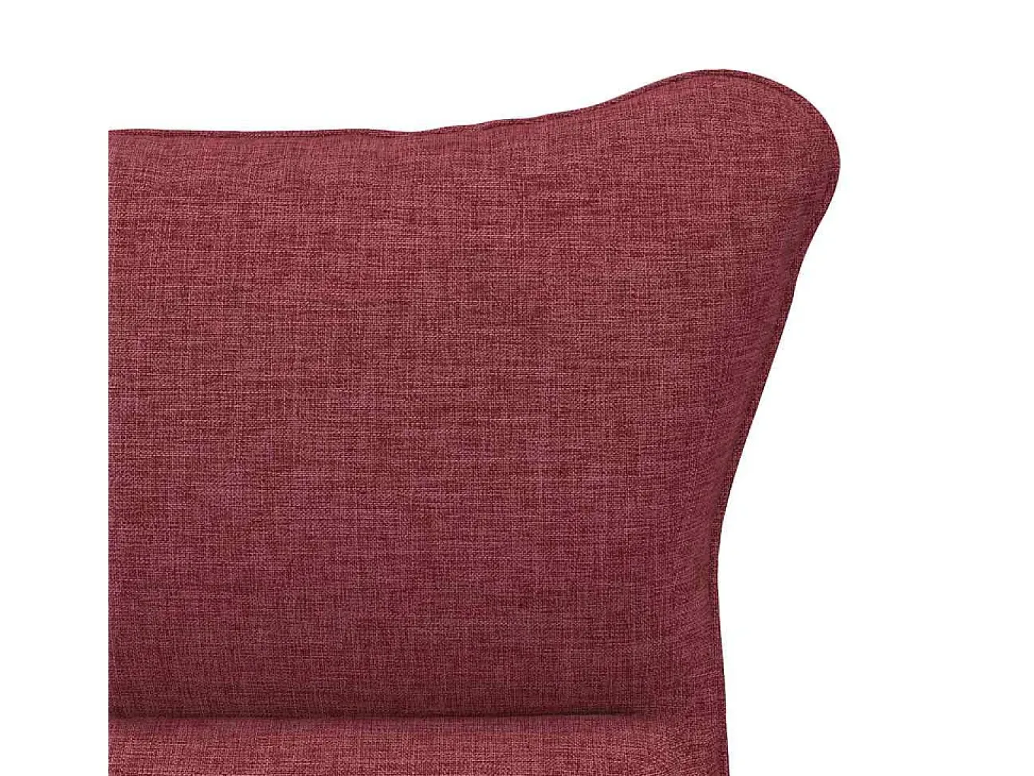 poltrona Vinho Vermelho 69 x 74 x 93 cm Tecido e Contraplacado