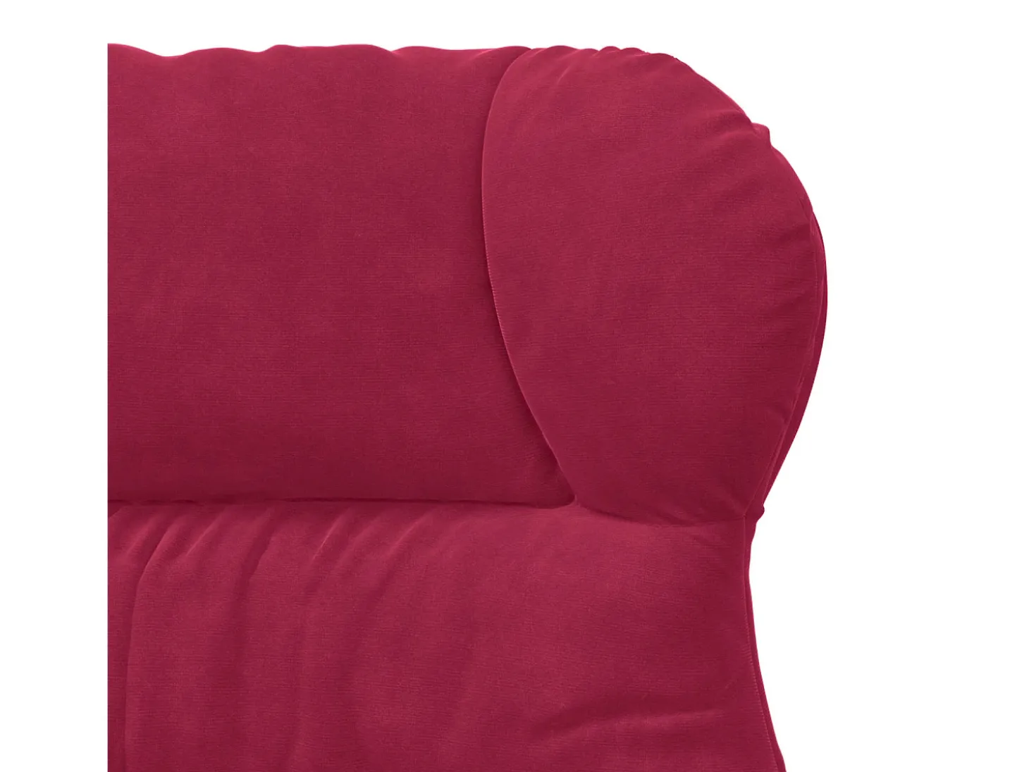 poltrona Vinho Vermelho 69 x 74 x 93 cm Veludo