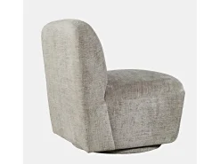 Poltrona 67,5x76x77,5 cm Cinza Bege Leith LET74G