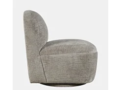 Poltrona 67,5x76x77,5 cm Cinza Bege Leith LET74G