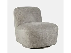 Poltrona 67,5x76x77,5 cm Cinza Bege Leith LET74G