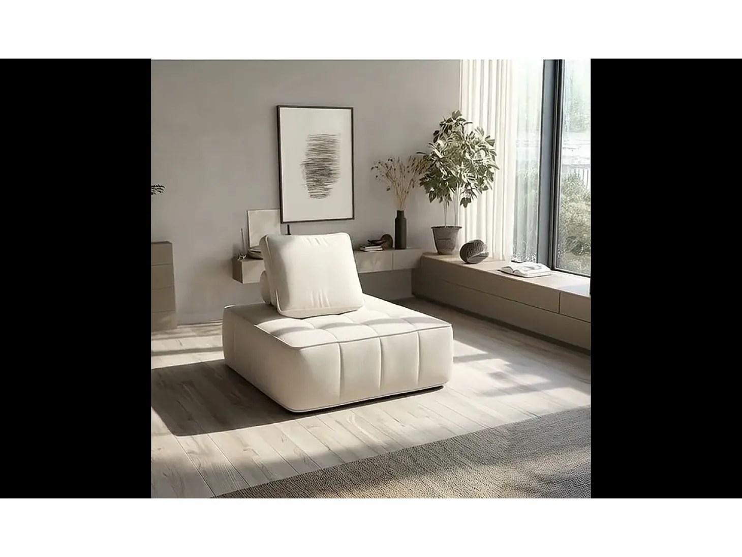 Poltrona Zen 1 lugar - branco