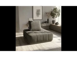 Poltrona Zen 1 lugar - chocolate e areia