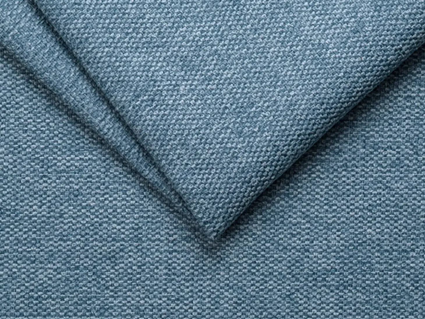 Poltrona-cama conversível rápida em tecido azul - Dormir 100 cm - Colchão 14 cm - CALIFE