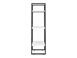 Prateleira de armazenamento 60 x 30 x 105 cm em aglomerado branco 02_0000625