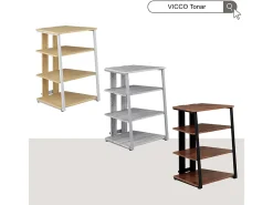Prateleira de armazenamento sonoma/branco 61x53x78 tonar