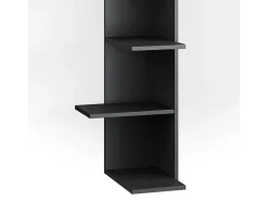 Prateleira de canto antracite 37x37x140.1 tera