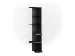 Prateleira de canto antracite 37x37x140.1 tera