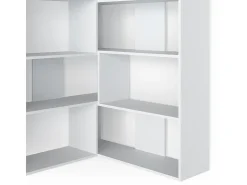 Prateleira de canto branco 170x29.6x142.4 laine