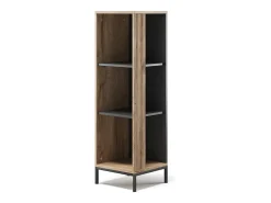 Prateleira de CD carvalho viking 36x36x120 eliza