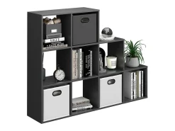 Prateleira de escada antracite 142.4x29x107.8